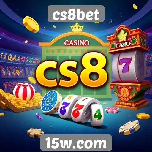 cs8bet oferece ampla variedade de jogos de cassino